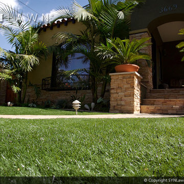 Front Yard Landscapes with Artificial Grass