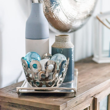 Rustic Chic with Blues