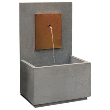 MC2 Wall Outdoor Fountain - Corten Steel
