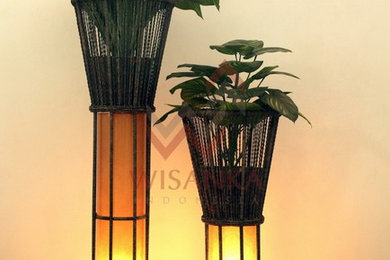 Badui planter lamp