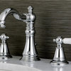 Fauceture Widespread Bathroom Faucet With Retail Pop-Up, Polished Chrome