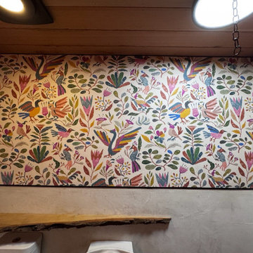 Wallpaper installation Powder room in Tolleson
