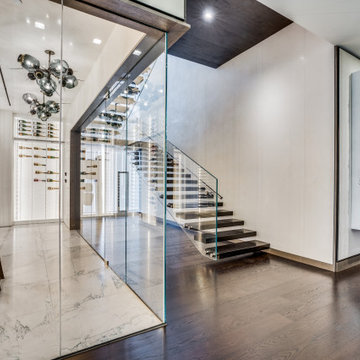 Stunning Modern Wine Wall