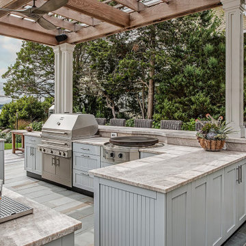 Outdoor Kitchen Featuring Evo Grill