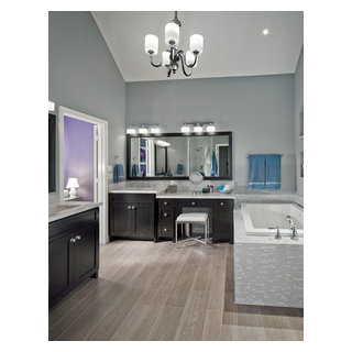 Dual vanity layout - Transitional - Bathroom - Dallas - by USI Design ...