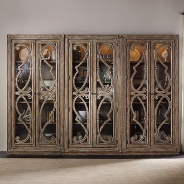 Hooker Furniture Living Room Solana Bunching Curio Cabinet