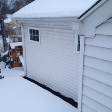 Zev saves his home from leaking after the snow