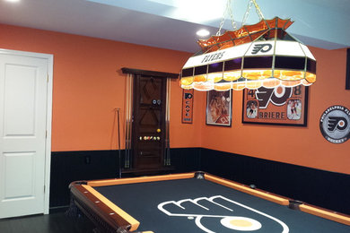 Example of a basement design in DC Metro