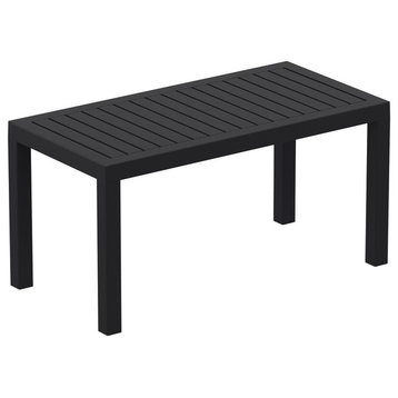 Compamia Ocean Outdoor Coffee Table, Black