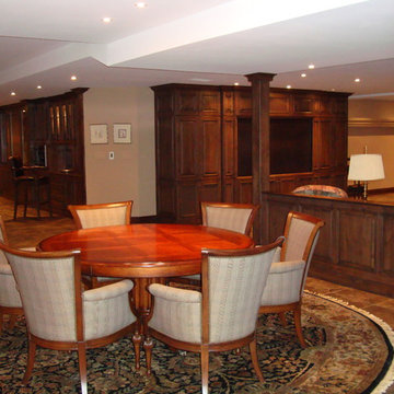 Family Room Remodel by our Skilled Craftsmen