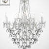 Swarovski crystalrimmed chandelier - All Crystal chandelier Lighting Chandelie