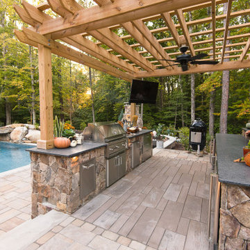 A Poolscape to be Enjoyed Year-Round