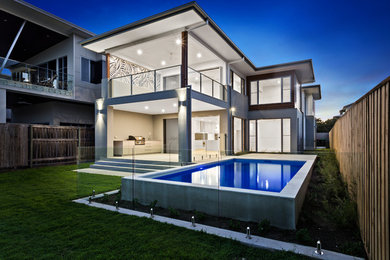 Photo of a beach style exterior in Gold Coast - Tweed.