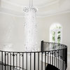 Trilliane Strands 8-Light in Stainless Steel, Clear Heritage Crystal