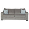 Signature Design by Ashley Altari Queen Sleeper Sofa in Alloy
