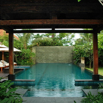 Tropical Garden Design at Ramadewa Villas, Bali