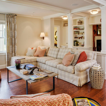 Custom kitchen and family room remodel, Sudbury, MA