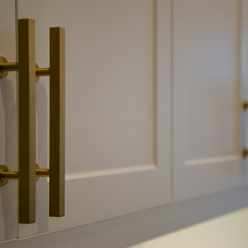 Brushed Brass Hardware Detail