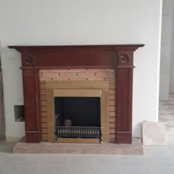 Marble Fireplace - Indoor Fireplaces