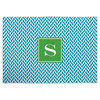 Fabric Placemat Stella Single Initial, Letter W