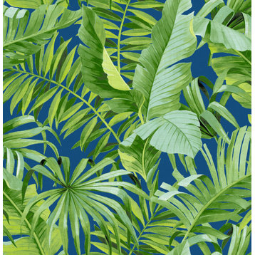 Alfresco Jade Tropical Palm Wallpaper Bolt