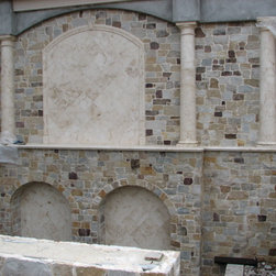40%Brown 20%Split Field 20%Split Grey 10%Dark 10%Plum - Square & Strips - Siding And Stone Veneer