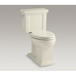 Almond Tresham&reg; Comfort Height&reg; Two-piece Elongated 1.28 Gpf Toilet With Aquapis - Toilets