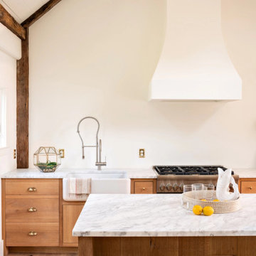 Character White Oak Hardwood Flooring, Kitchen