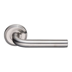 Emtek Kiel Tubular Stainless Steel Lever Set - Products