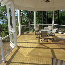 Glass Panel Railing - Home Fencing And Gates