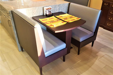 kitchen breakfast booth and banquette