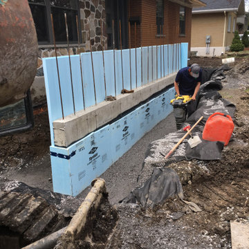 Rénovation complète extérieur d'une maison