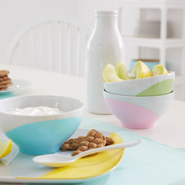 Personalised breakfast crockery