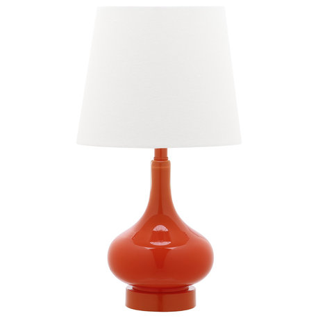 Safavieh Amy Mini Table Lamp, Orange