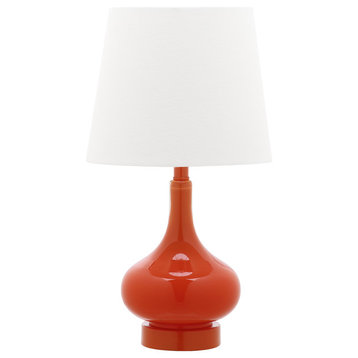 Safavieh Amy Mini Table Lamp, Orange