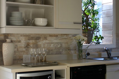 Kitchen - transitional kitchen idea in Toronto