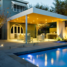 Outdoors and pool