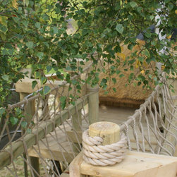 Magical treehouse on 5 levels - Garden Playhouses
