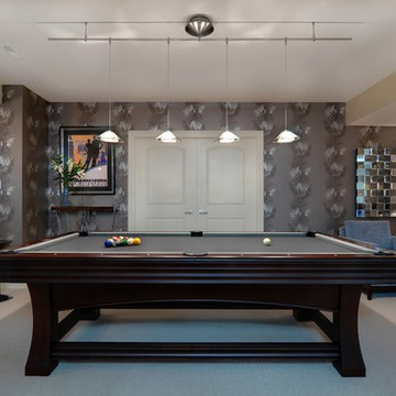 Art Deco Billiards Room