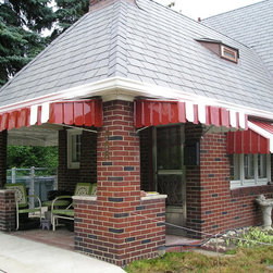 Traditional Pan & Cover Aluminum Awning - Outdoor Products