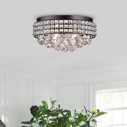 4-Light Flush Mount - Flush-mount Ceiling Lighting