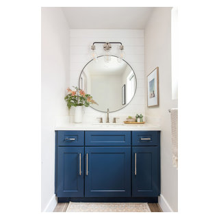 Over the Rainbow - Beach Style - Powder Room - San Diego - by Blythe ...