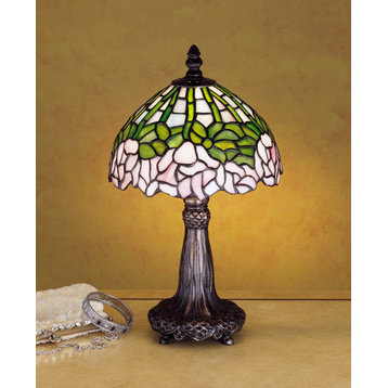 Meyda Tiffany 30312 Stained Glass / Tiffany Accent Table Lamp - Tiffany Glass