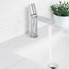 STYLISH Single Handle Modern Bathroom Faucet Basin Sink Faucet, Polished Chrome