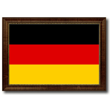 Germany Country Flag Canvas Print, 27"x39"