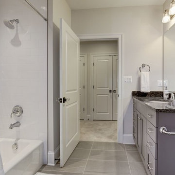 Transitional Style New Home - Aberdeen Transitional Style Home