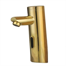 Fontana Gold Tone Plated Platinum Thermostatic Sensor Tap - Kitchen Faucets