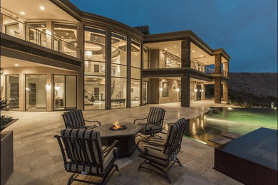 Example of a patio design in Las Vegas