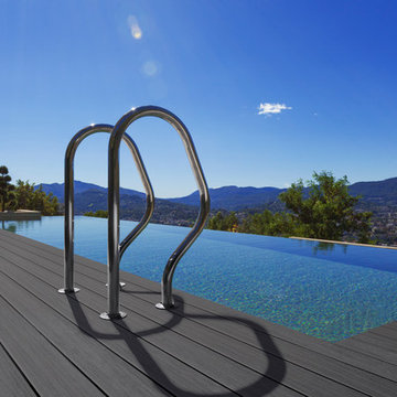 TimberTech Tropical Collection Decking in Amazon Mist