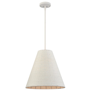 Sophie 16'' Wide 1-Light Pendant White Coral